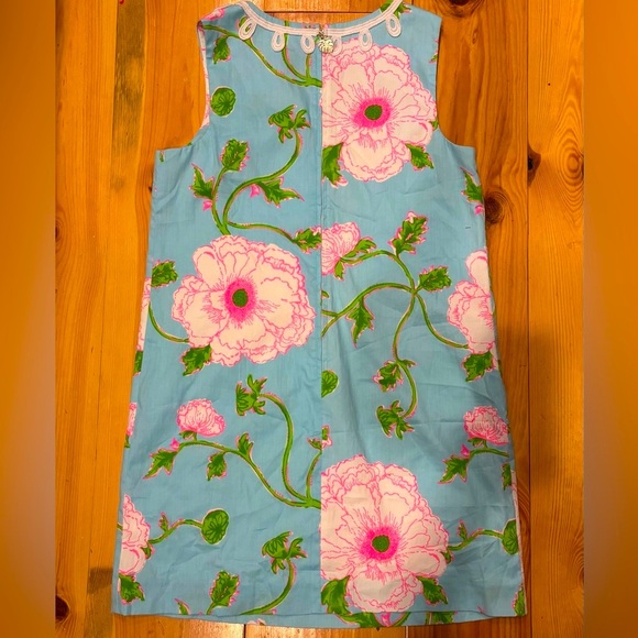 Lilly Pulitzer Blue and Pink Floral Dress - Picture 2 of 3